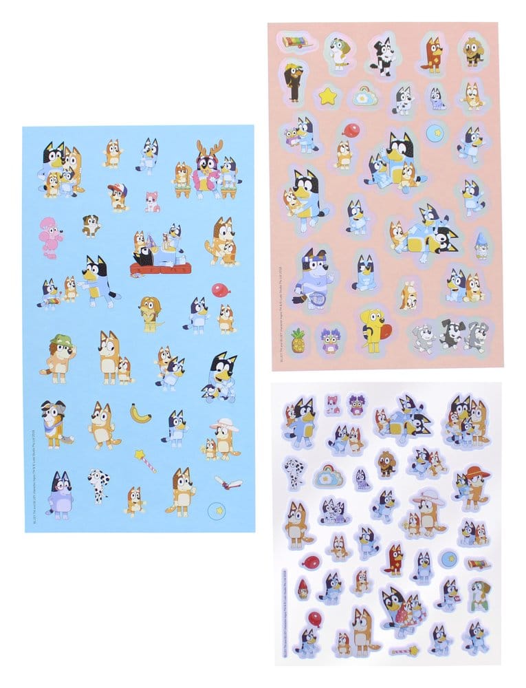 Bluey Set d'autocollants