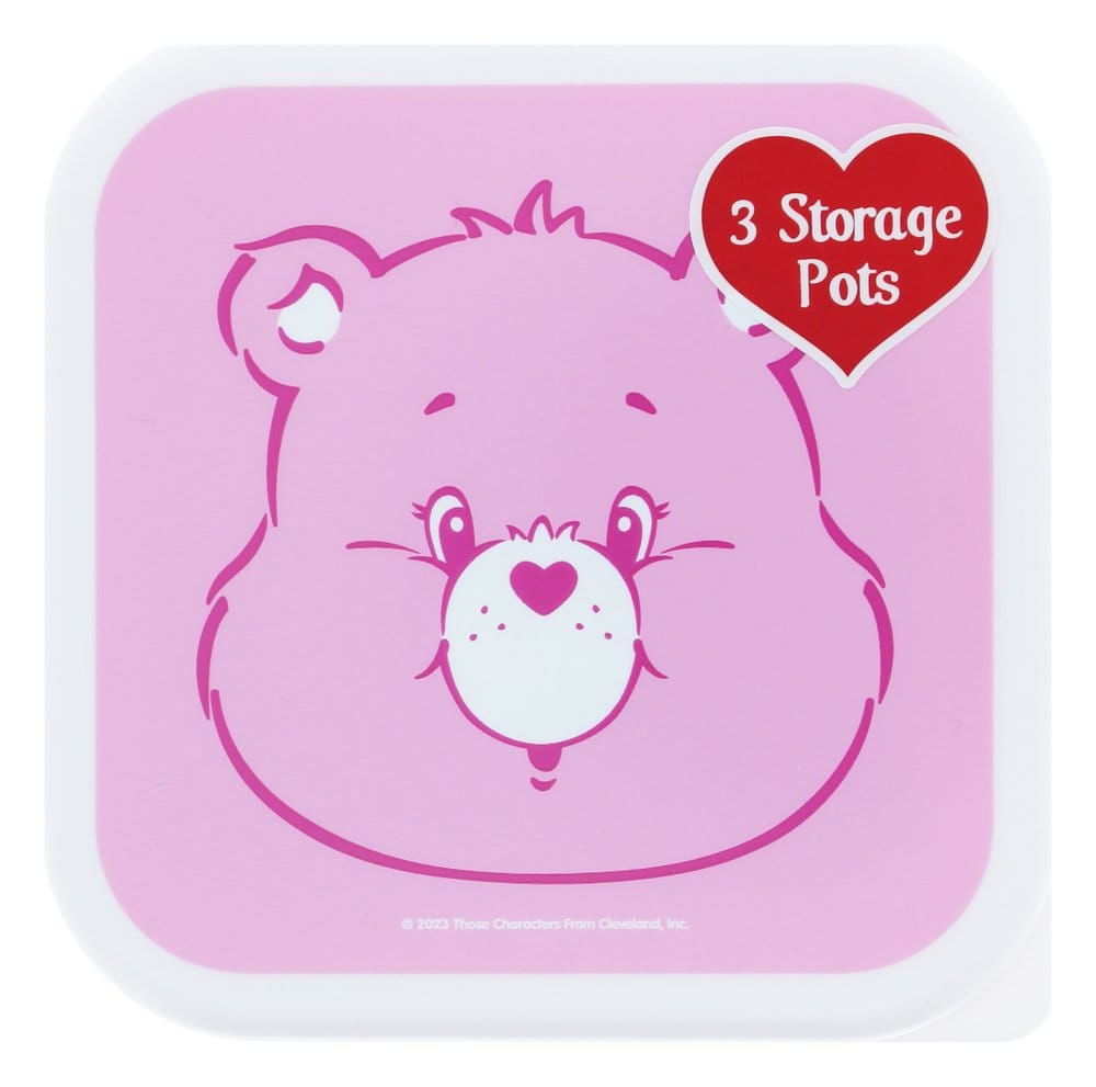 Les Bisounours pack 3 boîtes à goûter