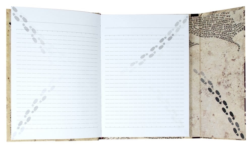 Harry Potter carnet de notes A5 Carte du Maraudeur
