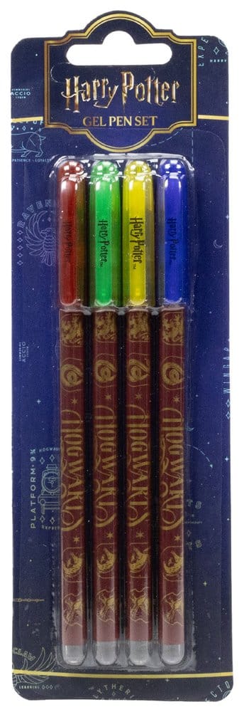 Harry Potter pack 4 stylos gel Magical Locations