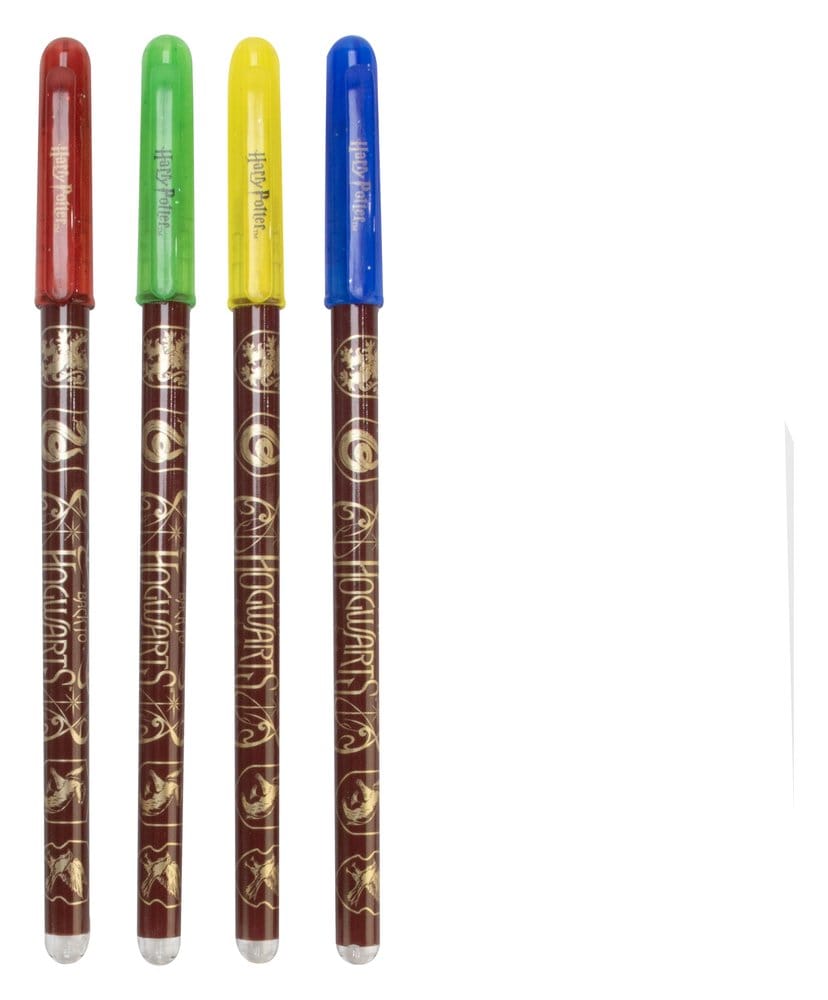 Harry Potter pack 4 stylos gel Magical Locations