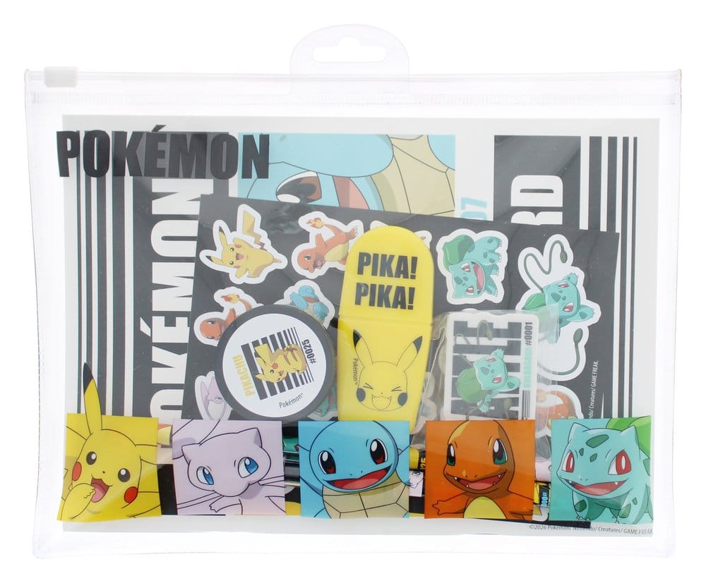 Pokémon Set de papeterie 7 pièces