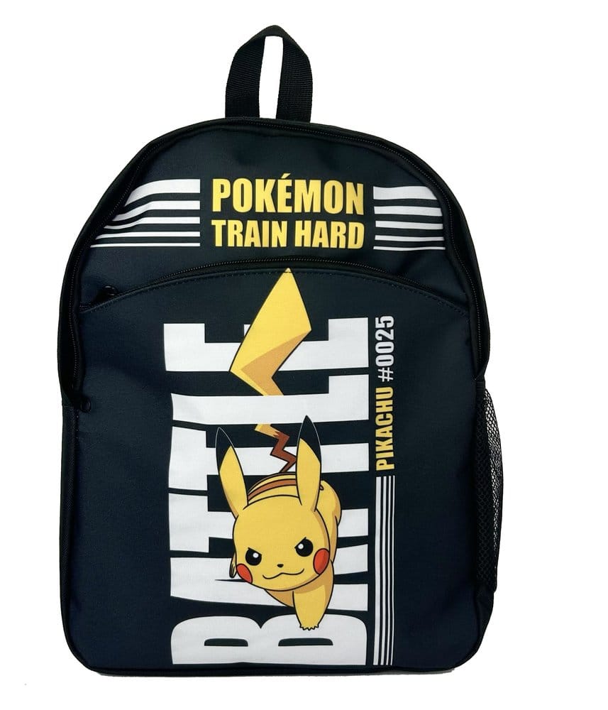 Pokémon Sac à dos Pokémon Train Hard Noir