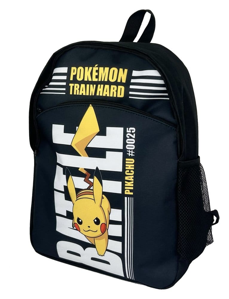 Pokémon Sac à dos Pokémon Train Hard Noir