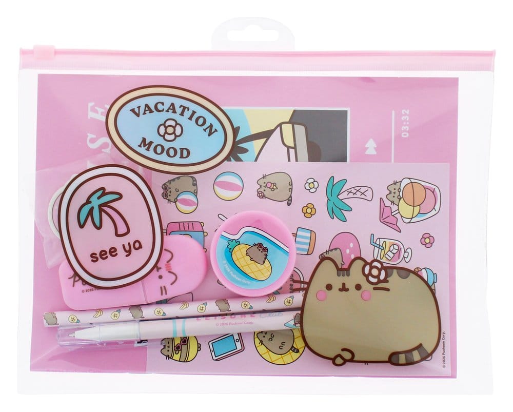 Pusheen set papeterie 7 pièces