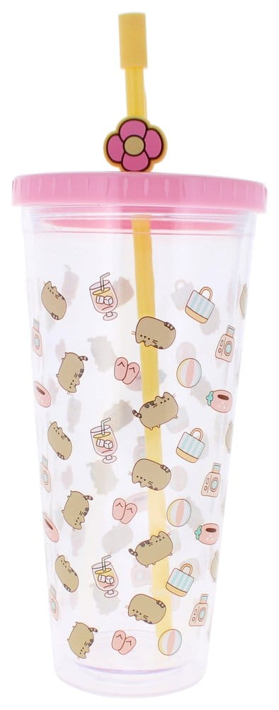 Pusheen Gobelet avec Paille 700 ml