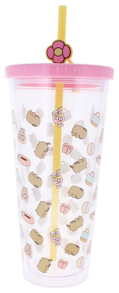 Pusheen Gobelet avec Paille 700 ml