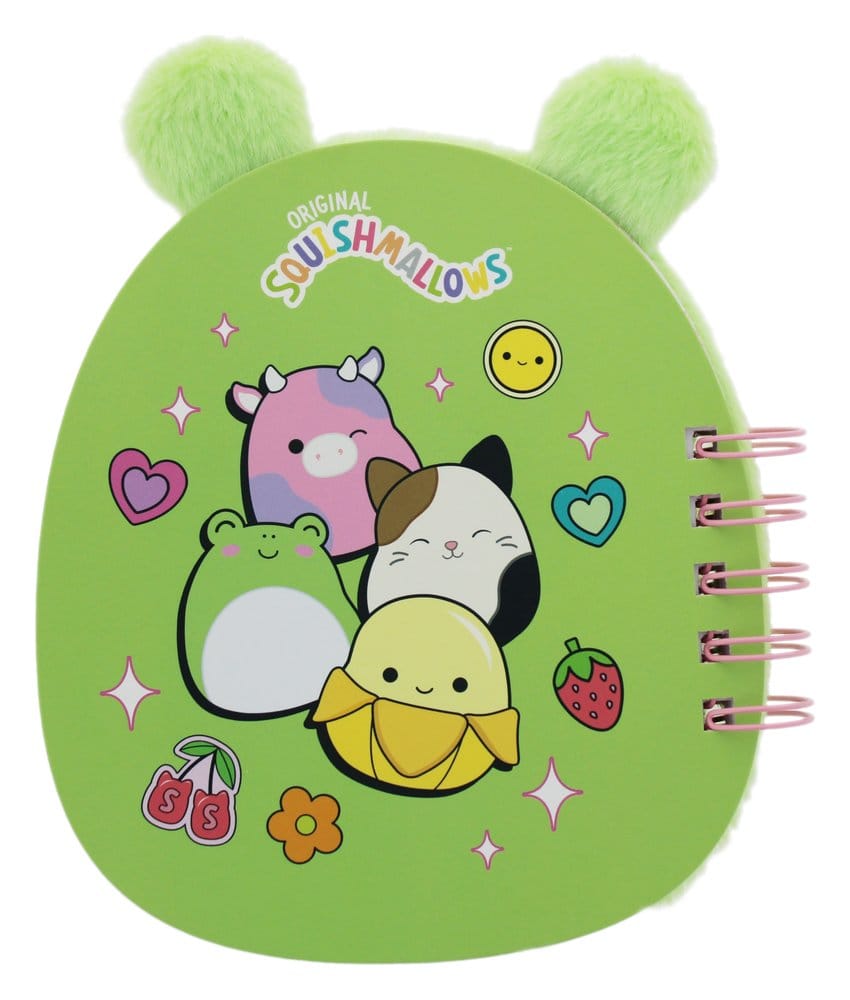 Squishmallows Peluche carnet de notes A5 Grenouille