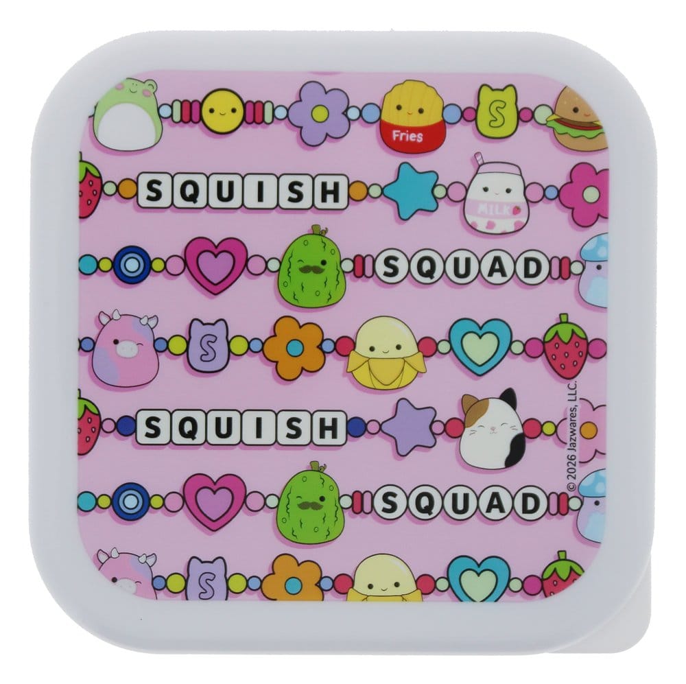 Squishmallows boîtes à goûter Pack de 3