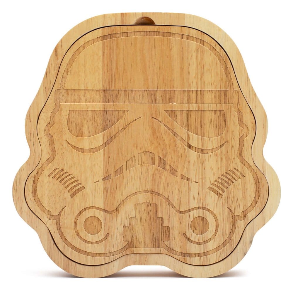 Original Stormtrooper Set plateau et 4 couteaux à fromage