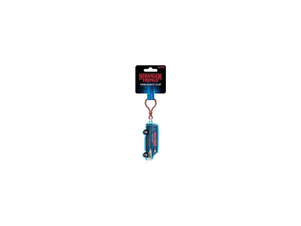 Stranger Things porte-clés Torch Key Clip WSQK Van
