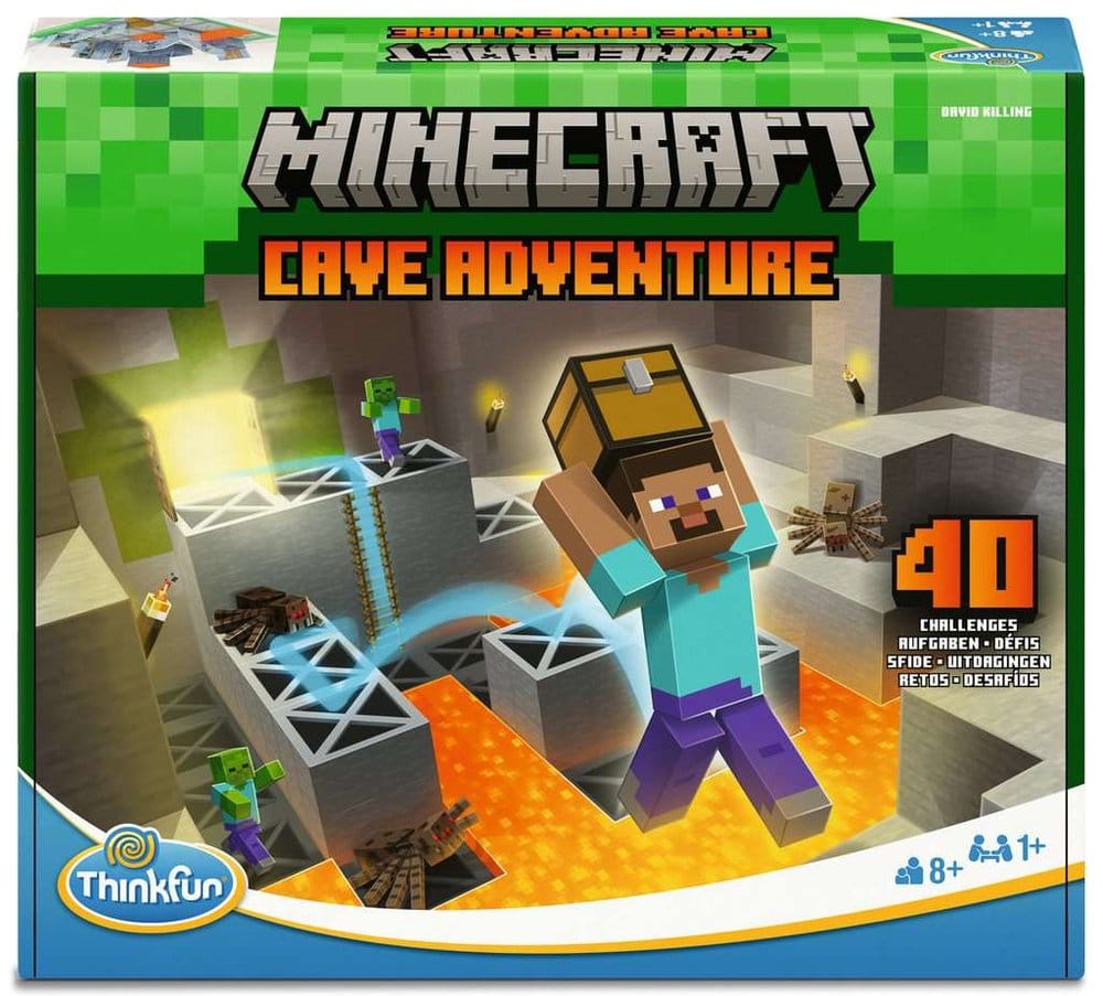 Minecraft Cave Adventure jeu de logique