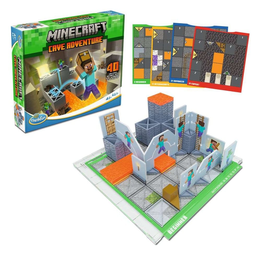 Minecraft Cave Adventure jeu de logique