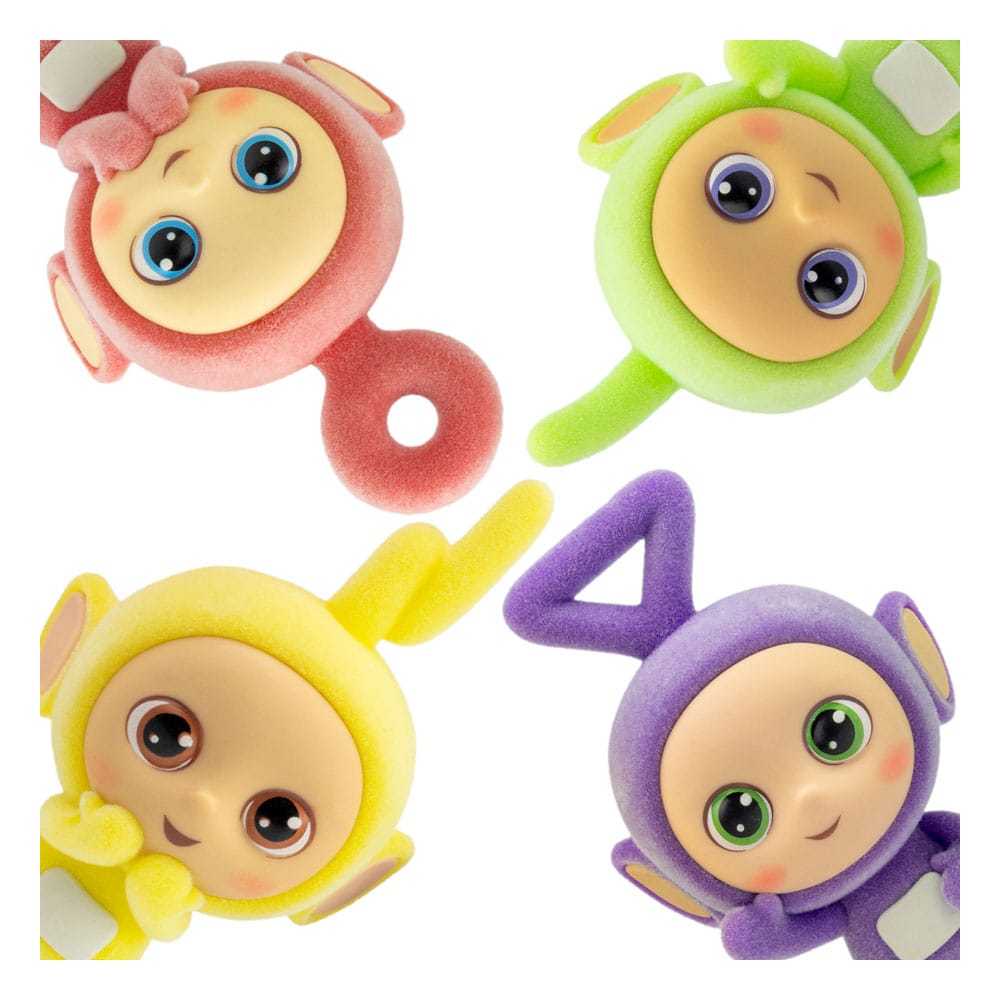 Teletubbies assortiment figurines mini Cheebee Teletubbies Flocked 6 cm (12)