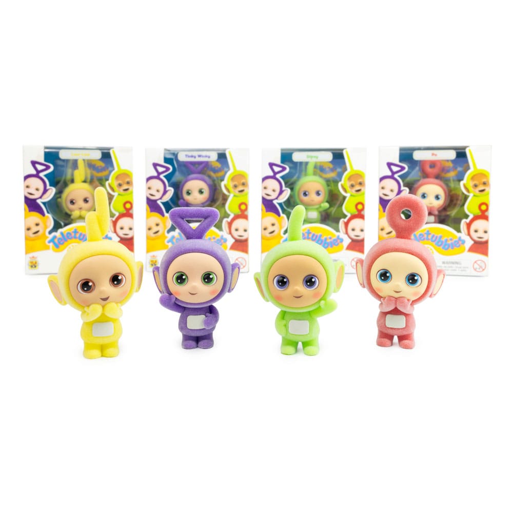 Teletubbies assortiment figurines mini Cheebee Teletubbies Flocked 6 cm (12)