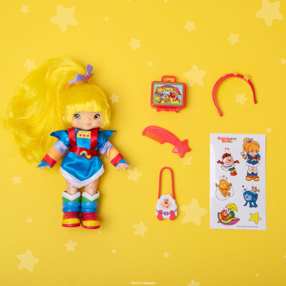 Blondine au pays de l'arc-en-ciel poupée Fashion Doll Blondine au pays de l'arc-en-ciel 14 cm