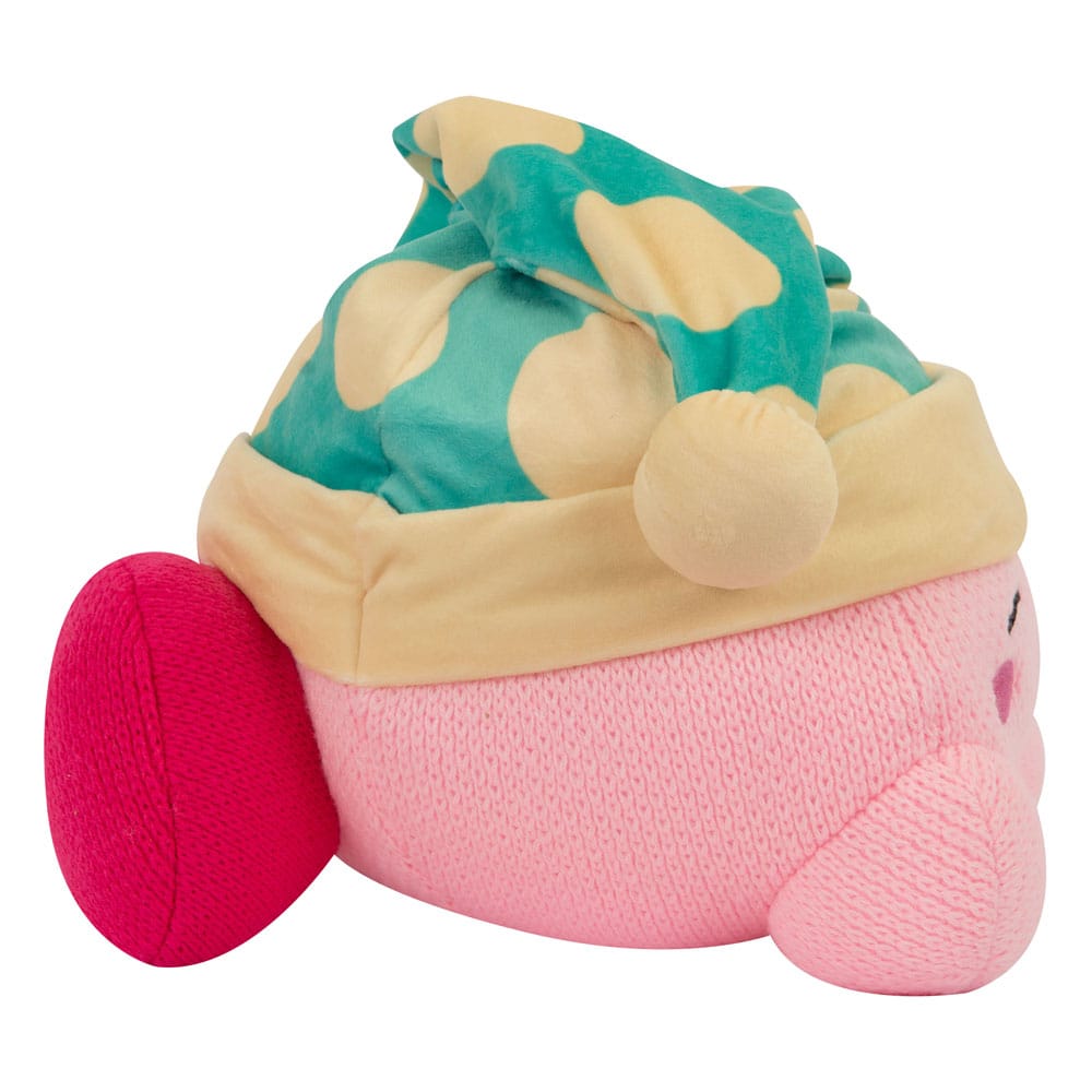Kirby peluche Nuiguru-Knit Kirby Sleeping Mega 25 cm