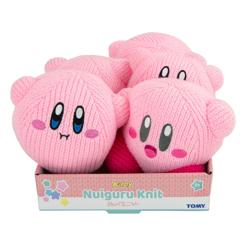Kirby Junior assortiment peluches Nuiguru-Knit Wave 1 15 cm (5)