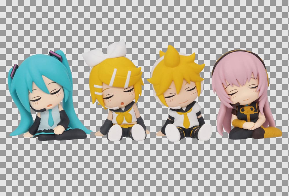 Hatsune Miku assortiment figurines Twinchees Lil' Sleepers 5 cm (24)