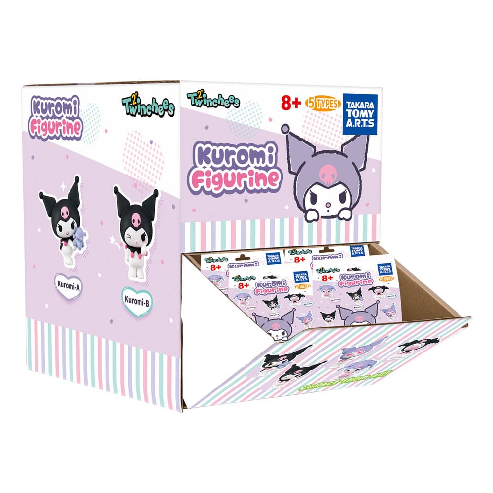 Sanrio assortiment figurines Twinchees Kuromi 5 cm (24)