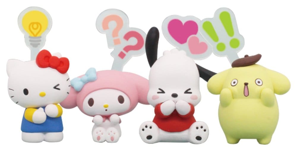 Sanrio Blind Pack assortiment figurines Twinchees Hello Kitty & Friends Pikon Mind 5 cm (24)
