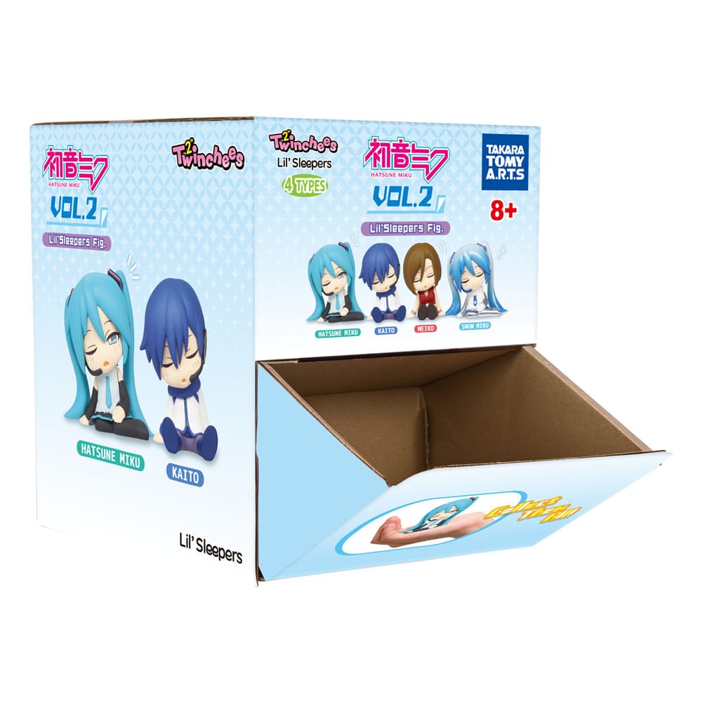 Hatsune Miku assortiment figurines Twinchees Lil' Sleepers Wave 2 5 cm (24)