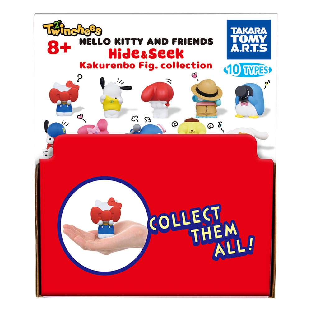 Sanrio assortiment figurines Twinchees Hello Kitty & Friends Hide ´n´ Seek 5 cm (24)