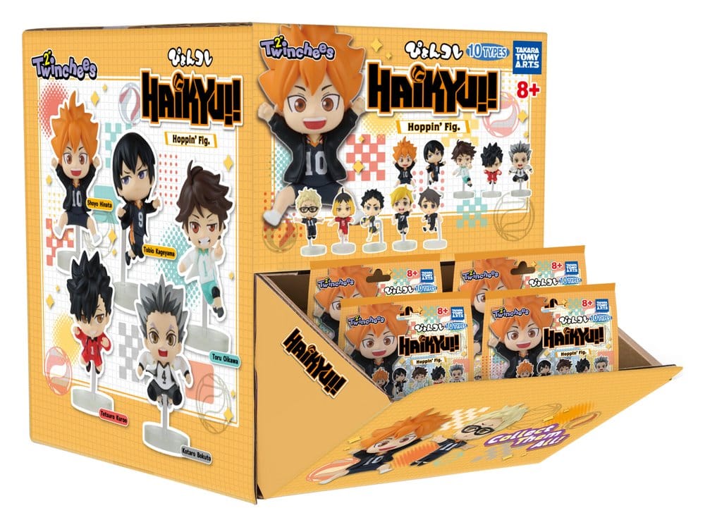 Haikyu!! Blind Pack assortiment figurines Twinchees Hoppin' 5 cm (24)