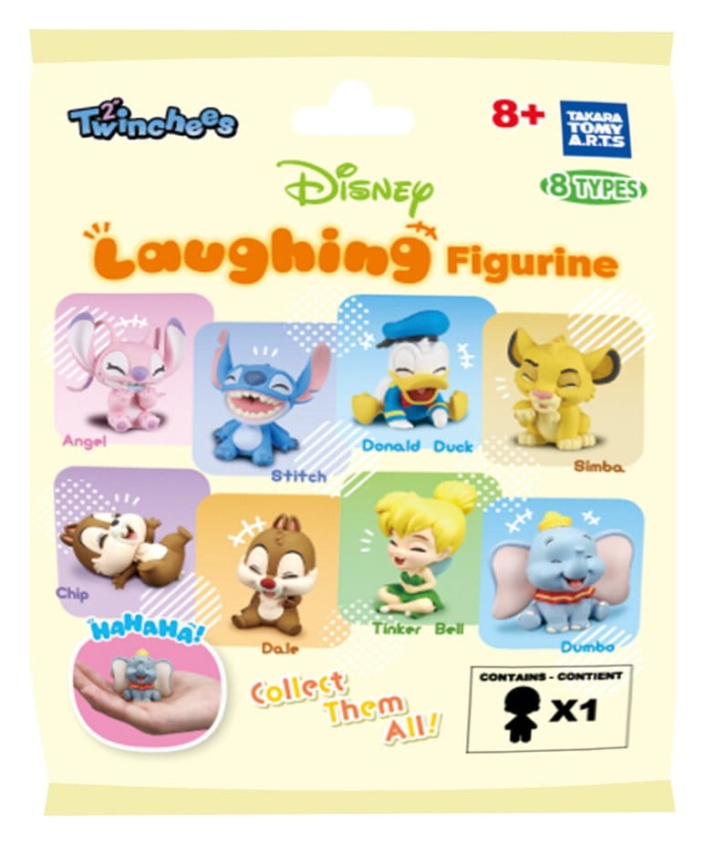 Disney Blind Pack assortiment figurines Twinchees Laughing 5 cm (24)