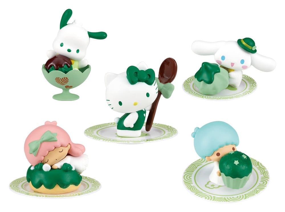 Sanrio Blind Pack assortiment figurines mini Twinchees Hello Kitty & Friends I Love Matcha 5 cm (24)