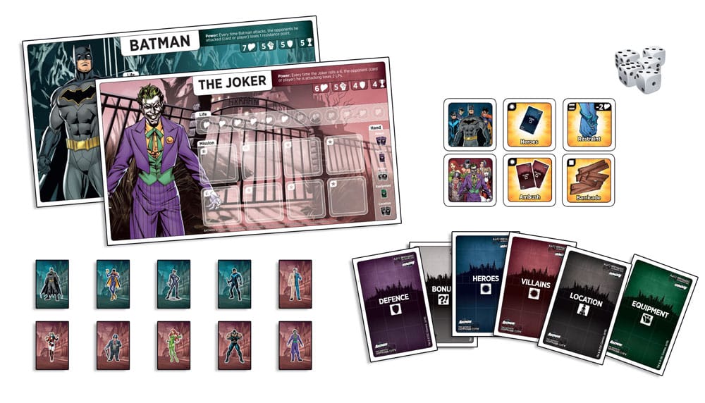 DC Comics jeu de plateau Batman The Savior of Gotham City *ANGLAIS*