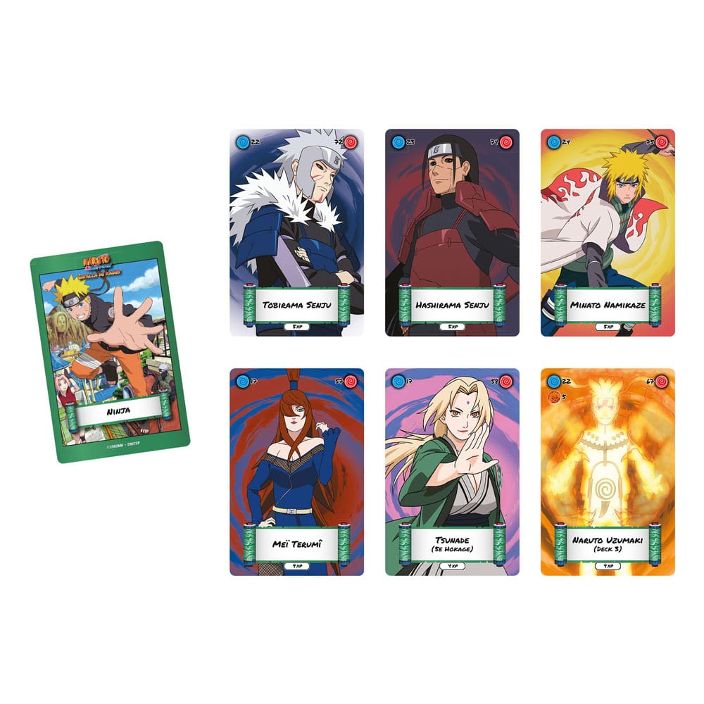 Naruto jeu de cartes Combats de Kage *Espagnol*