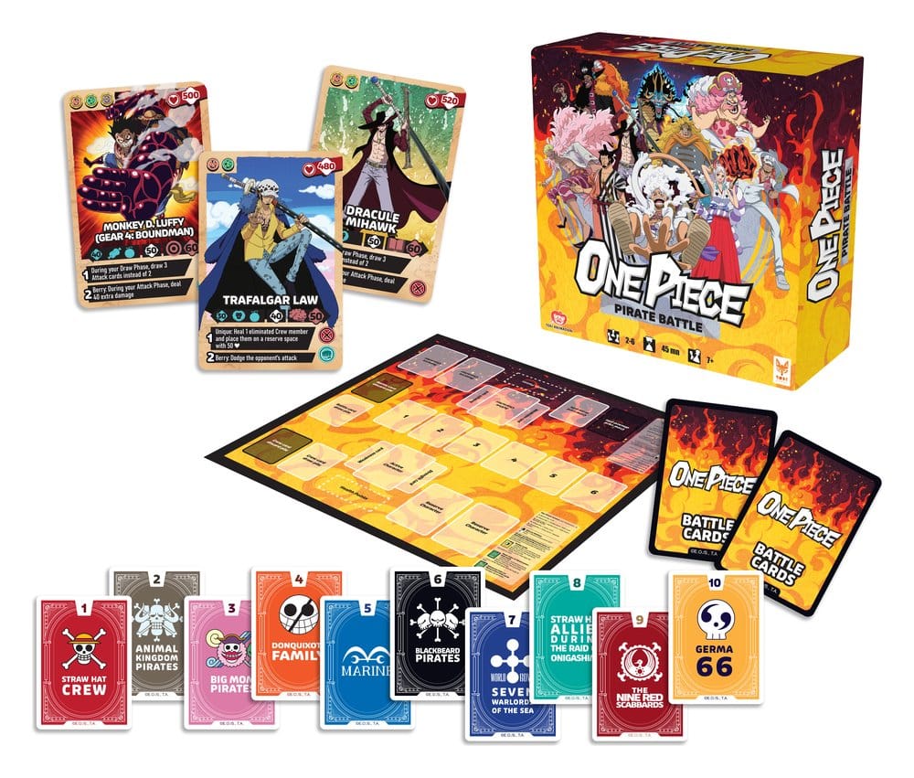 One Piece jeu de plateau Pirate Battle *ANGLAIS*