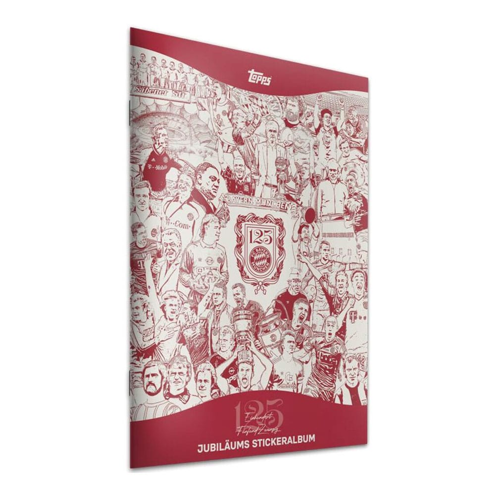 125 Jahre FC Bayern München album pour stickers *ALLEMAND*
