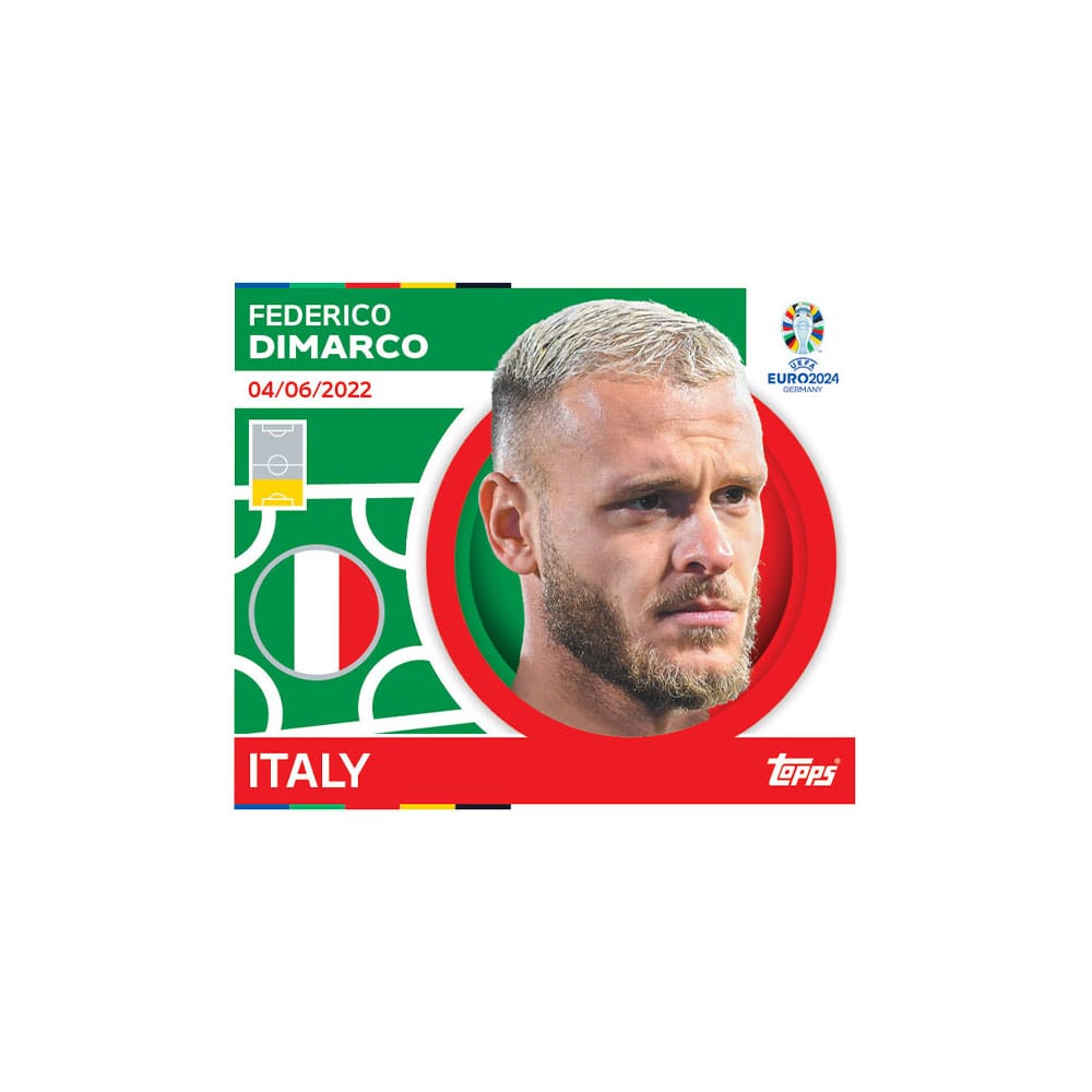 UEFA EURO 2024 Sticker Collection présentoir autocollants (100)