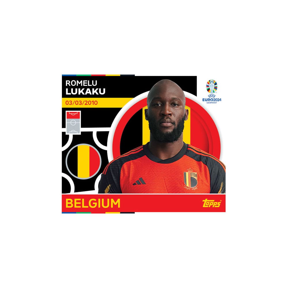 UEFA EURO 2024 Sticker Collection présentoir autocollants (100)