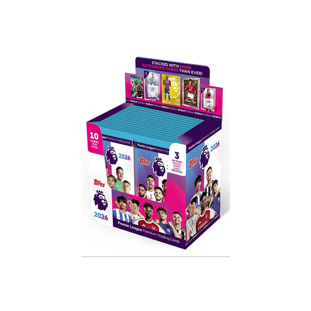 Premier League 2025/26 cartes à collectionner Booster Display (28)