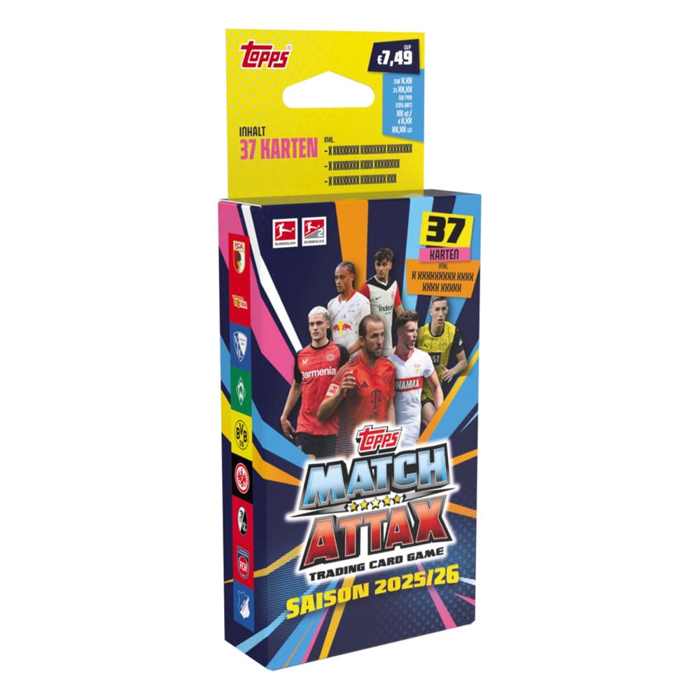 Championnat d'Allemagne de football Match Attax cartes à collectionner 2025/26 Eco Pack