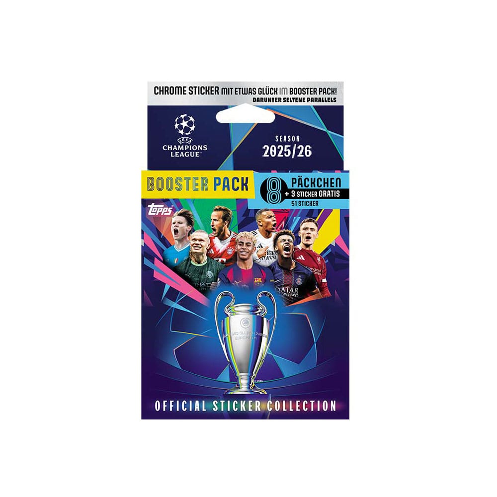 Ligue des champions de l'UEFA 2025/26 Sticker Collection Eco Pack