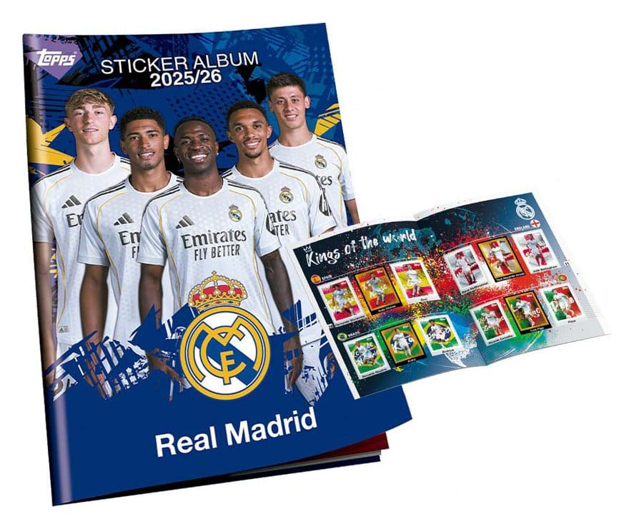 Real Madrid 2025/26 album pour stickers Set