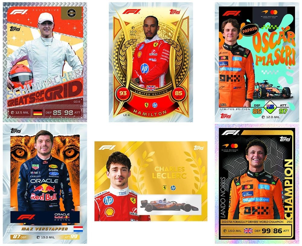 Formule 1 Turbo Attax 2026 cartes à collectionner présentoir (24)