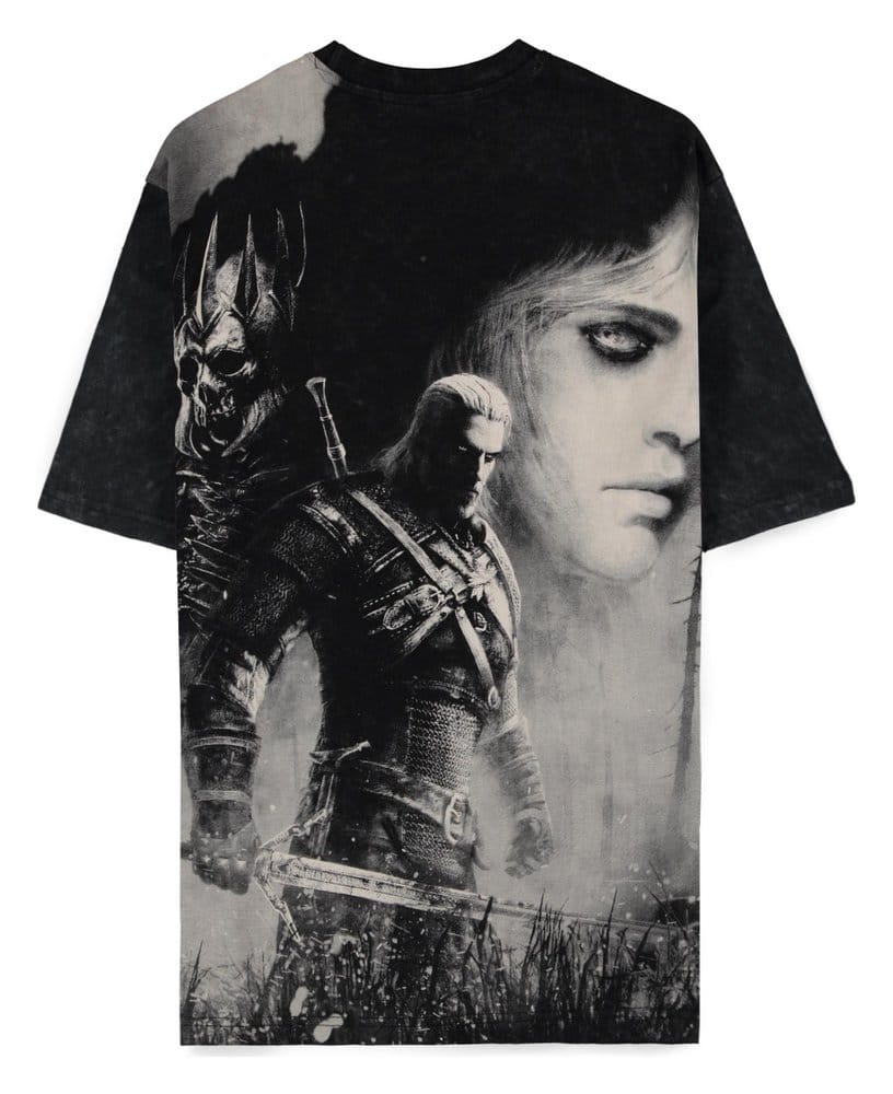 The Witcher T-Shirt Geralt and Yennefer (L)