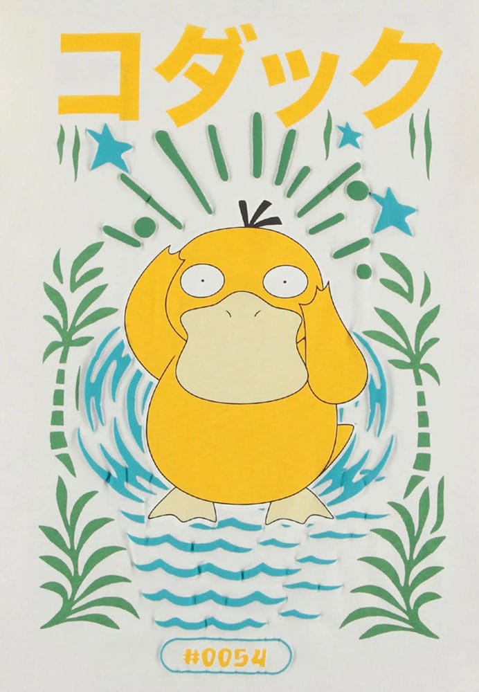Pokémon T-Shirt Psykokwak (L)