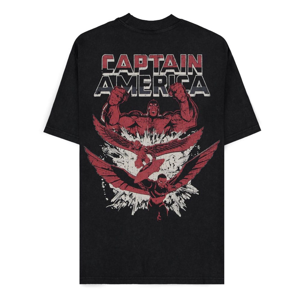 Captain America Brave New World T-Shirt 3 Heroes (L)