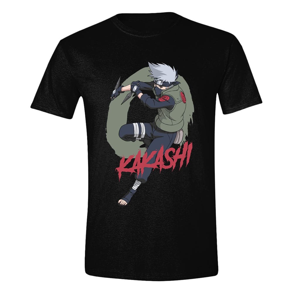 Naruto Shippuden T-Shirt Kakashi Fighting (M)
