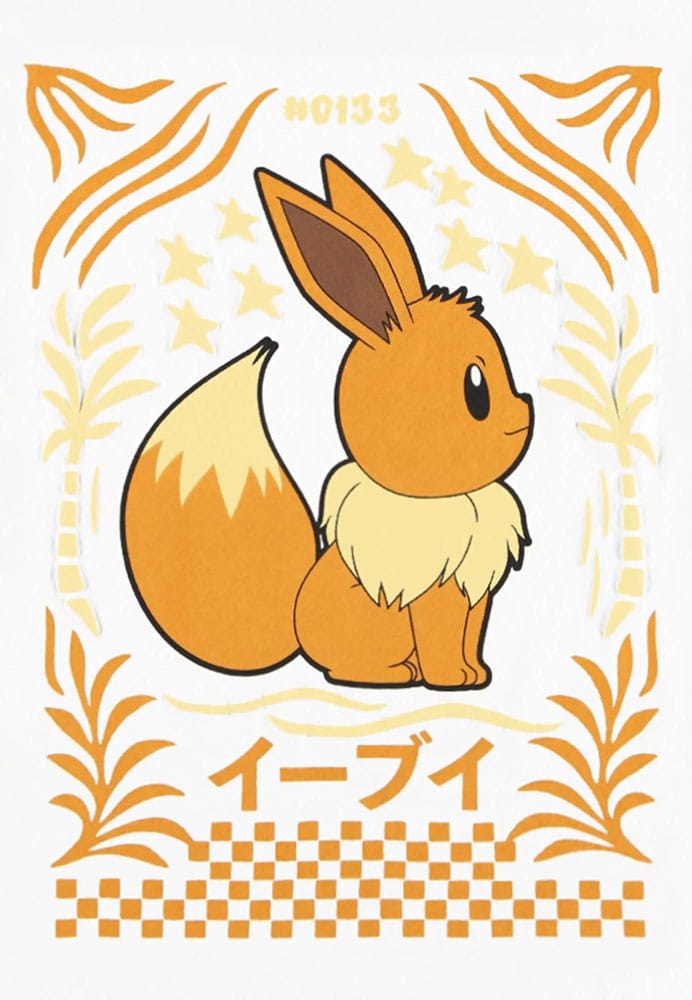 Pokémon T-Shirt Évoli (S)