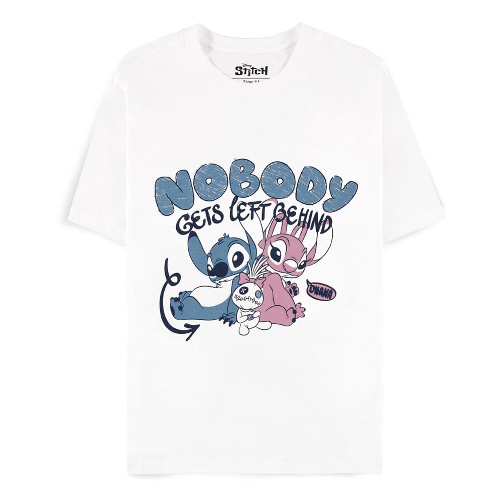 Lilo & Stitch T-Shirt Nobody Gets Left Behind (L)