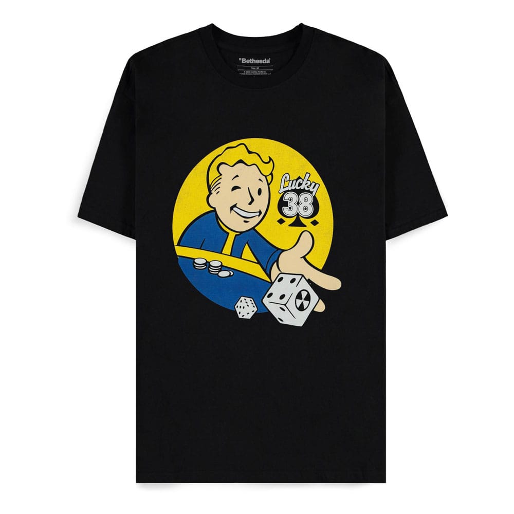 Fallout T-Shirt Lucky 38 Dice (S)