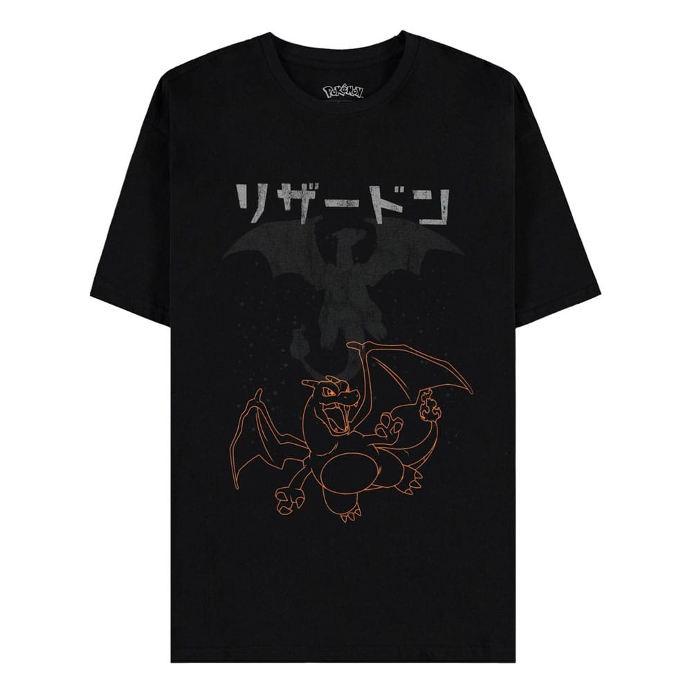 Pokémon T-Shirt Dracaufeu (S)