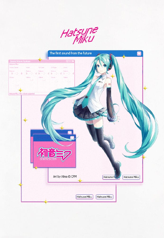 Hatsune Miku T-Shirt Pop Up (XL)
